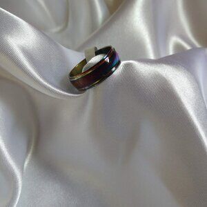 Unisex Elegant Multicolor Ring Size 11